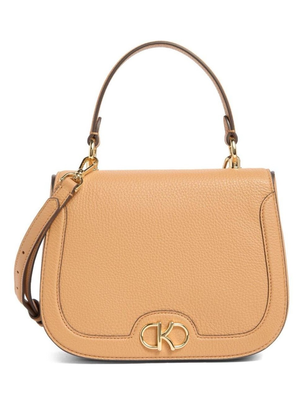 Kate Spade Pebble Leather Shoulder Bag in Tan